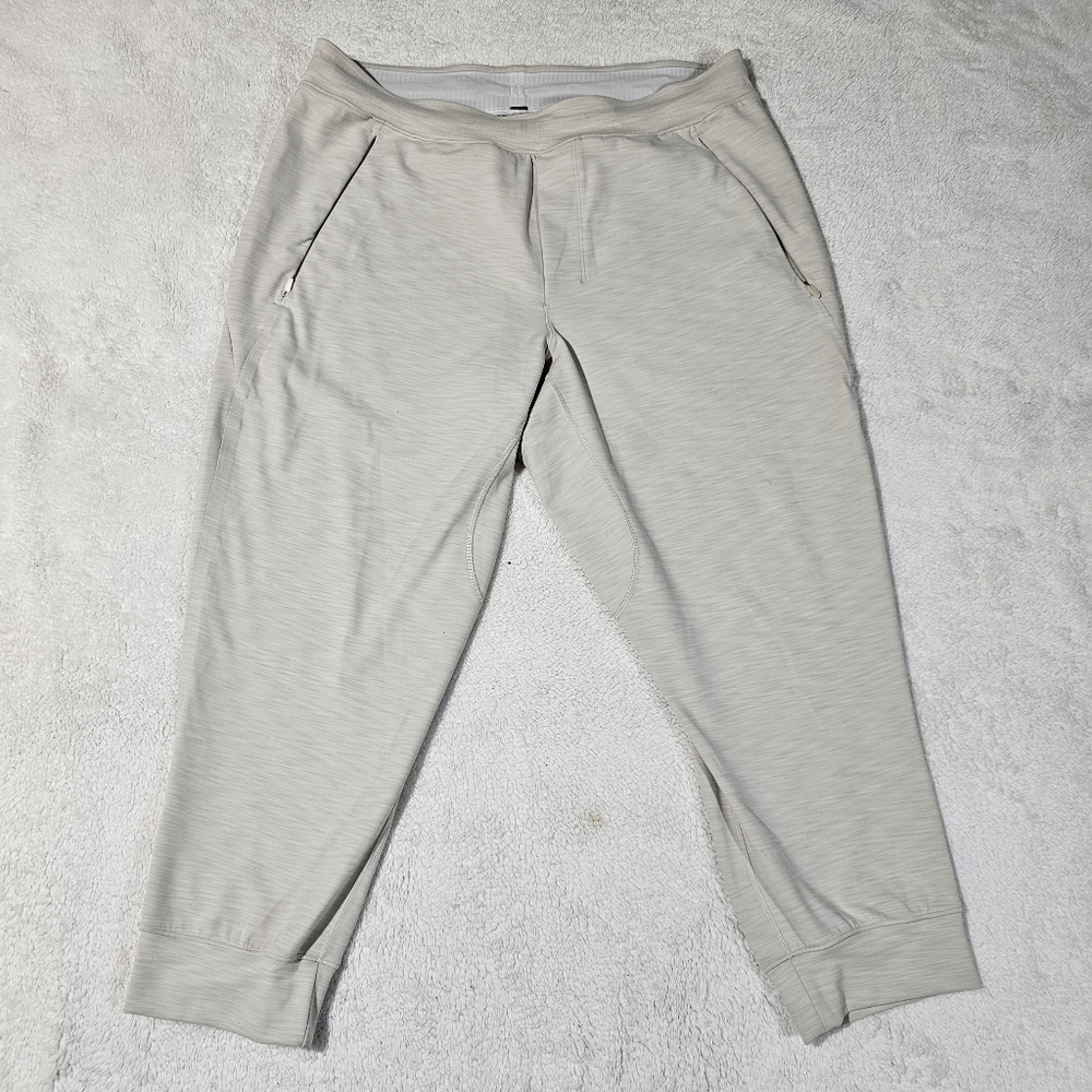 Lululemon Athletica Cream Sweatpants Relaxed Fit